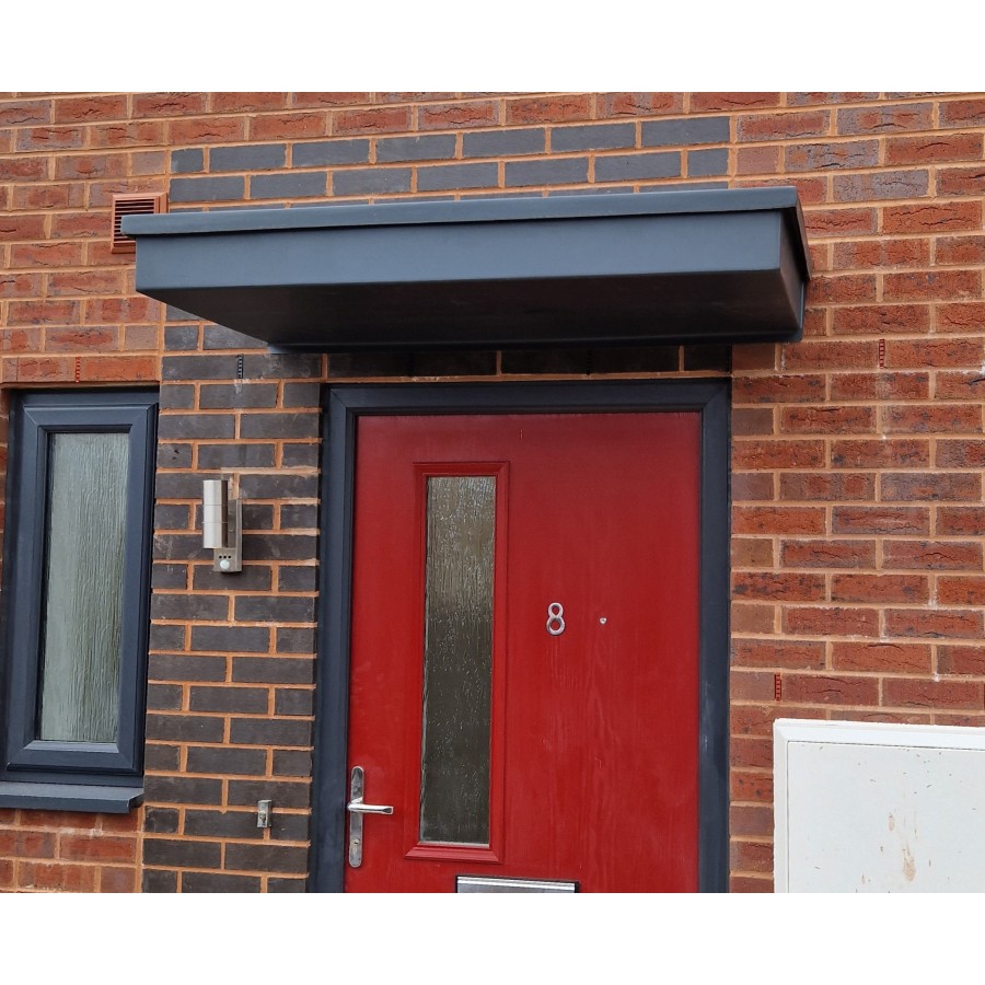 Milan GRP Over Door Canopy Made to Measure upto 2500mm width