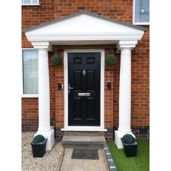 Pacific L GRP Over door Porch Canopy